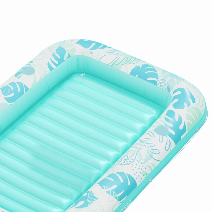 SLOOSH Inflatable Tanning Pool Lounger Float, Pink-XL, 85