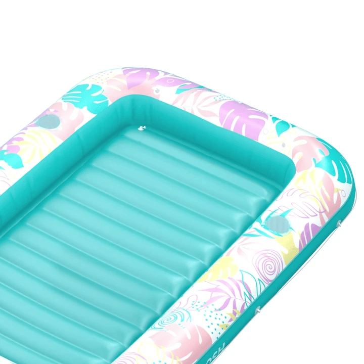 SLOOSH Inflatable Tanning Pool Lounger Float,  Purple-L, 70