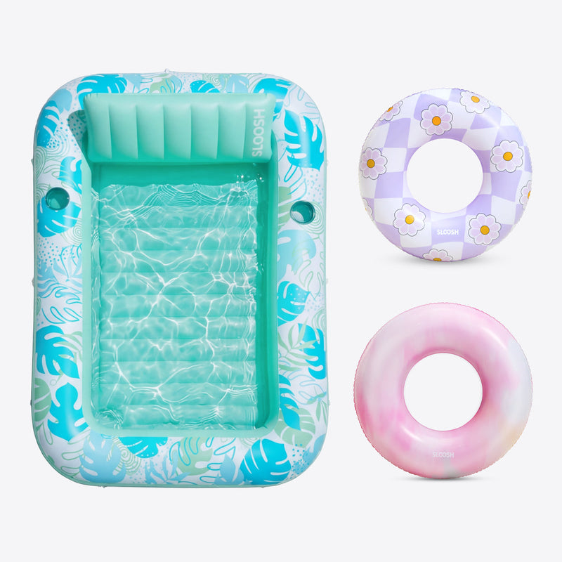 SLOOSH Cyan White 85