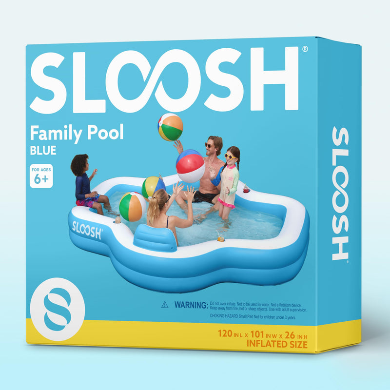 Inflatable Swimming Pool with Seats, 120