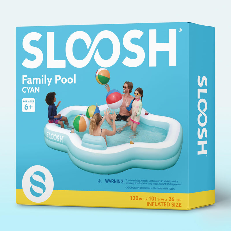 Inflatable Swimming Pool with Seats, 120