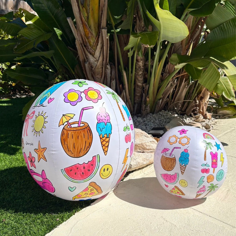Design Your Own Beach Ball Kit - Summer Activity for Kids