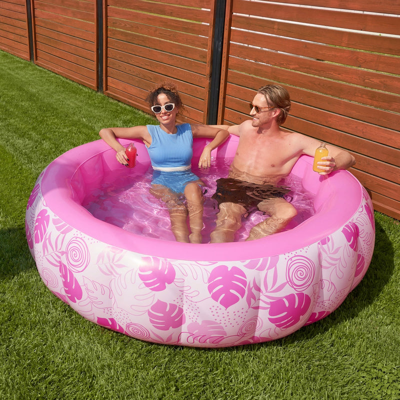 SLOOSH Inflatable Round Swimming Pool for Family, 5.5' x 20