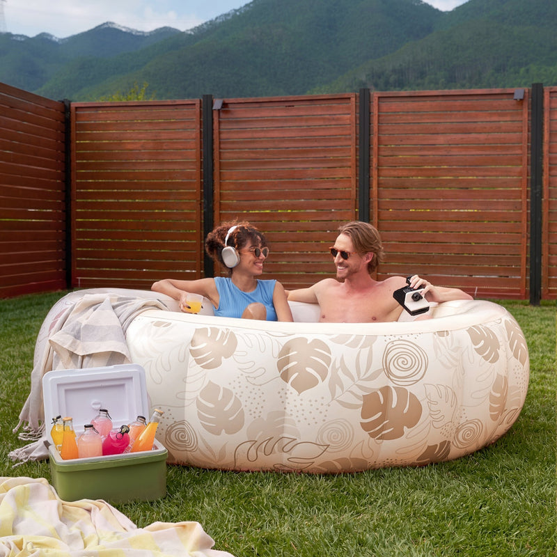 SLOOSH Inflatable Round Swimming Pool for Family, 5.5' x 20