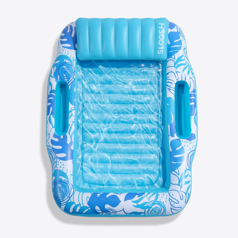 SLOOSH Tropical Leaves Suntan with Cooler