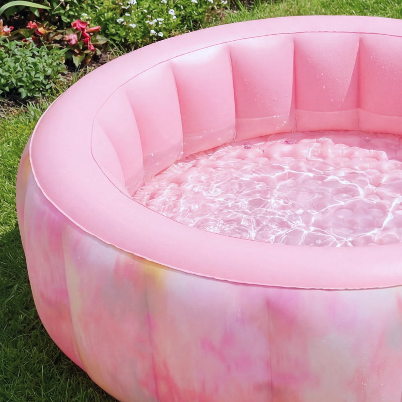 SLOOSH Inflatable Pool, Purple Chase Flower Bloom State