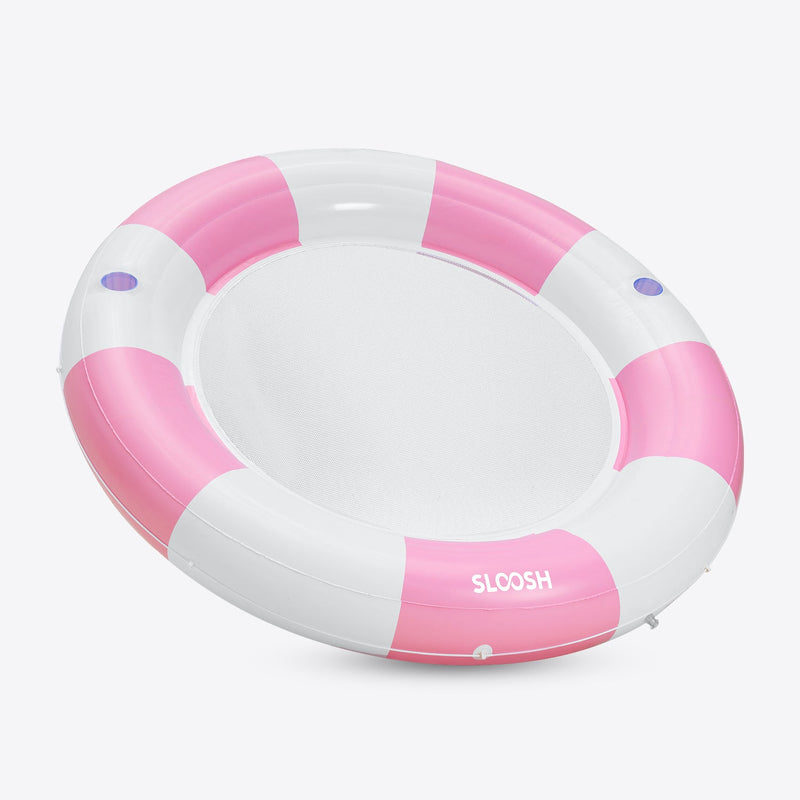 SLOOSH Inflatable Water Hammock, Purple Chase Flower-Bloom State