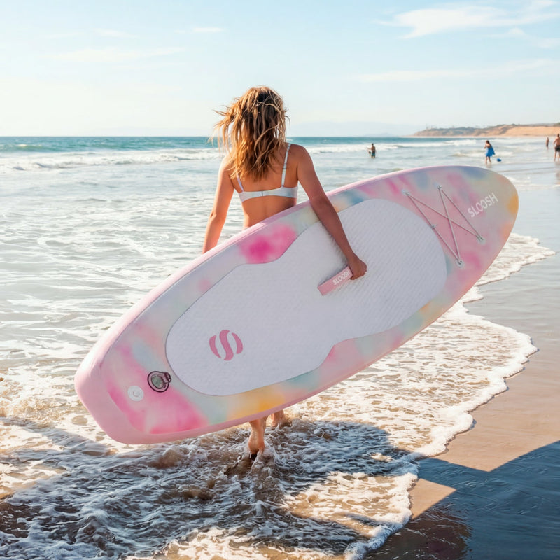 SLOOSH Inflatable SUP Pink Tie-dye-Bliss State, 126