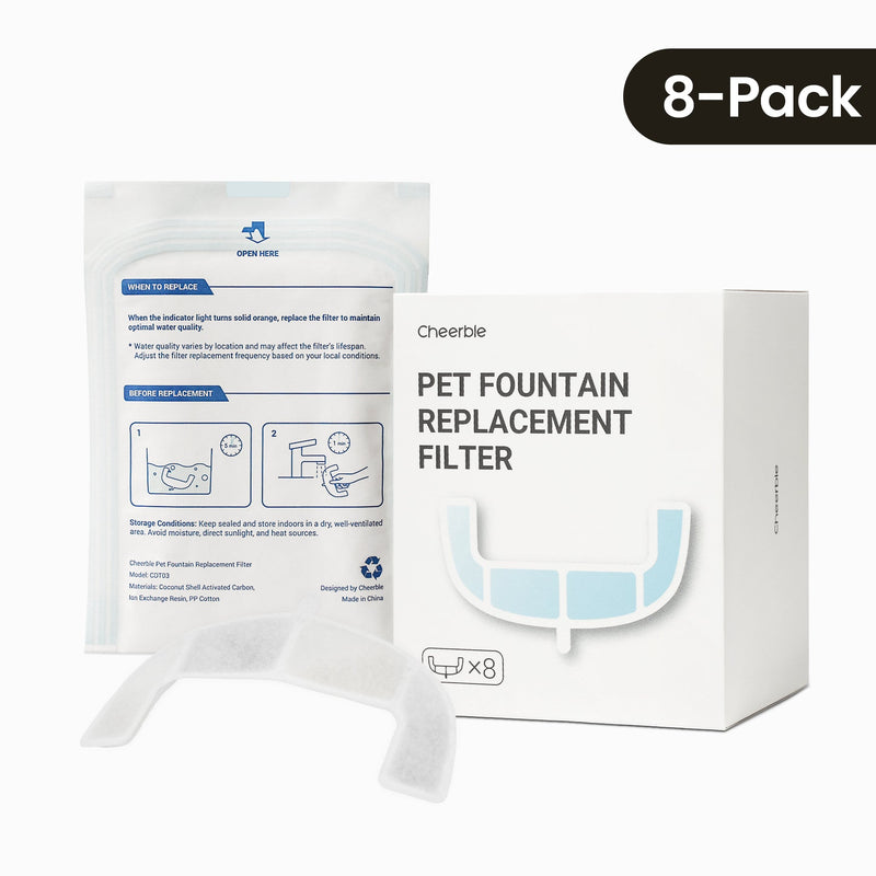 Pet Fountain Replacement Filters for E1 Lite