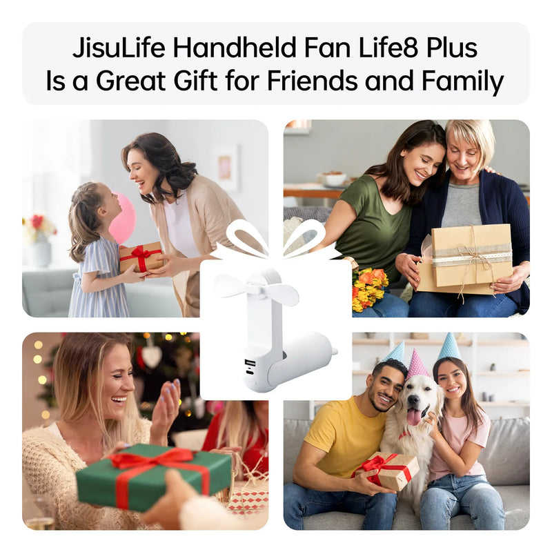 JisuLife Handheld Fan Life8 Plus