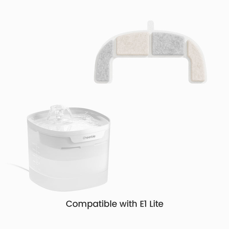 Pet Fountain Replacement Filters for E1 Lite
